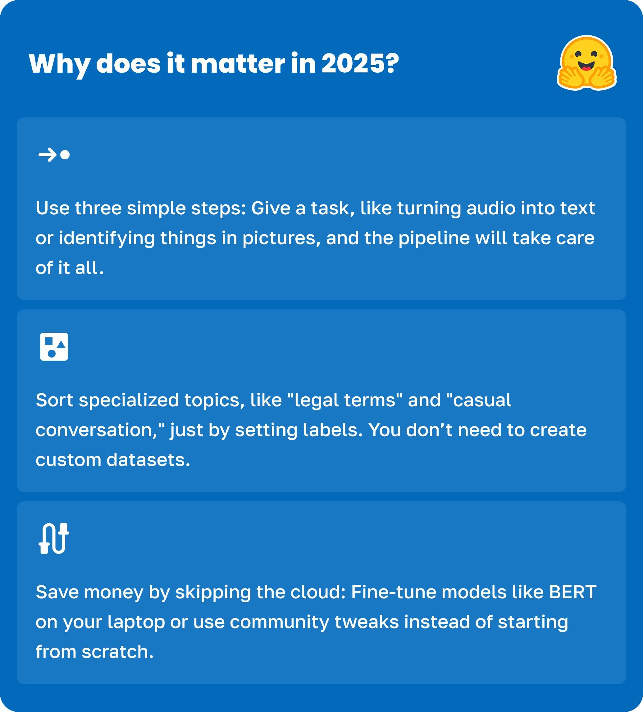Why does Hugging Face matter in 2025 for the article List of 6 Best AI Mobile App Development Tools in 2025